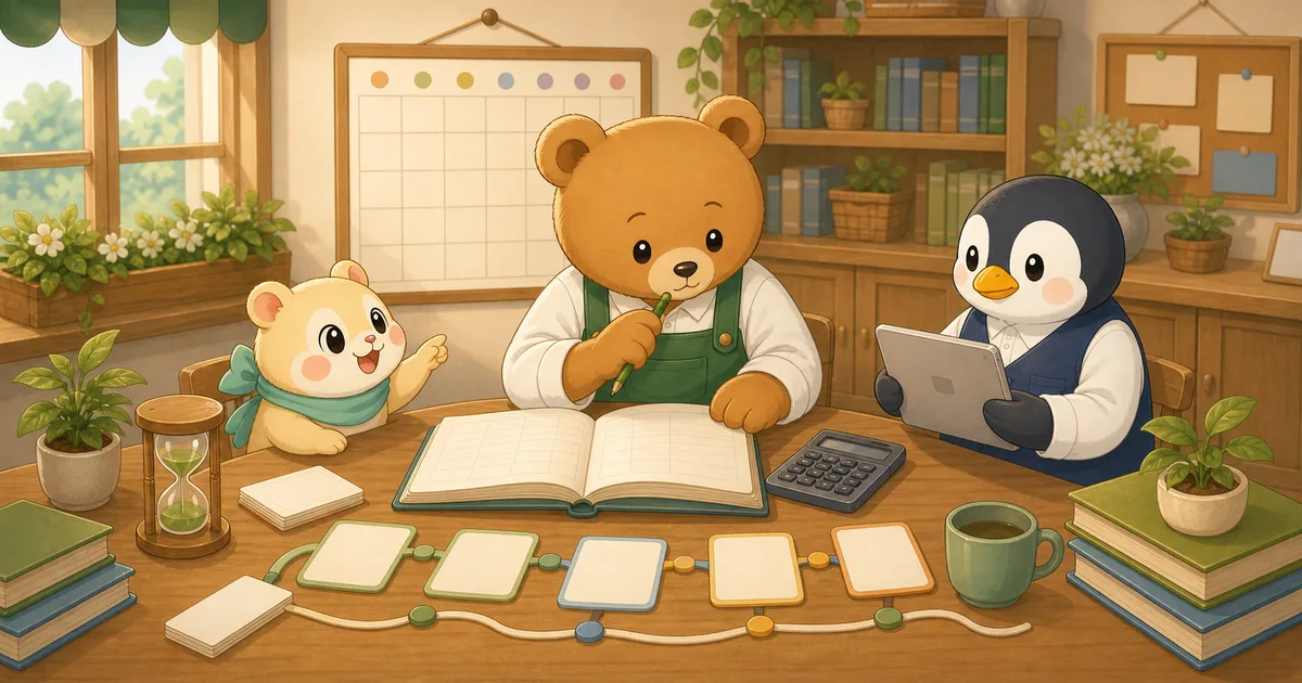 簿記3級 勉強時間のイメージ画像